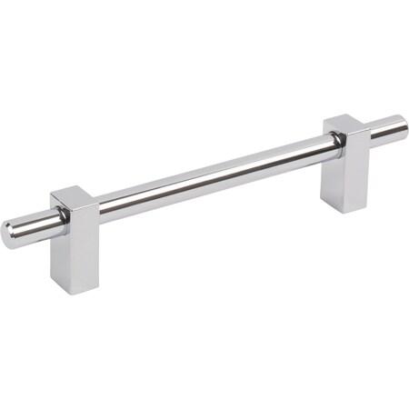 Jeffrey Alexander 128 Mm Center-To-Center Polished Chrome Larkin Cabinet Bar Pull 478-128PC